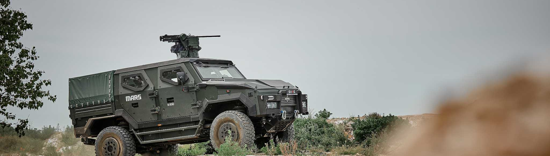Video: RCWS MANTIS 12.7 mm on MARS 4x4 vehicle