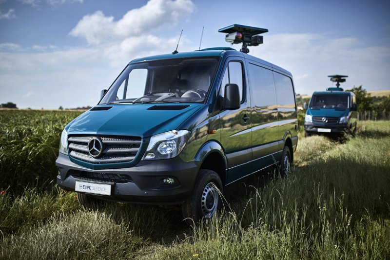 This MERCEDES-BENZ surveillance & monitoring vehicle will be displayed at NATO Days 2018