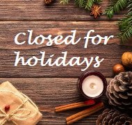 NOTICE - Christmas holidays from 20 Dec 2021 to 2 Jan 2022