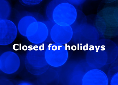 NOTICE - Christmas holidays from 23rd Dec 2022 to 1st Jan 2023