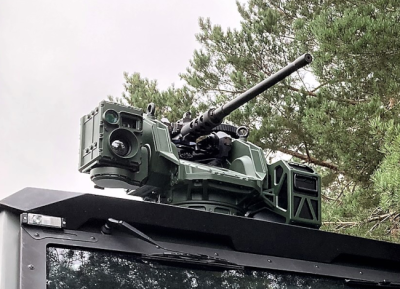 Industry Day: MANTIS and MANTIS MINI weapon stations on MARS vehicles